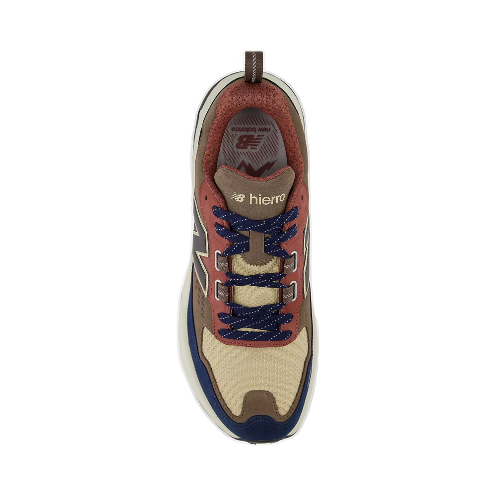 Top-down view of New Balance Fresh Foam X Hierro Trek for men.