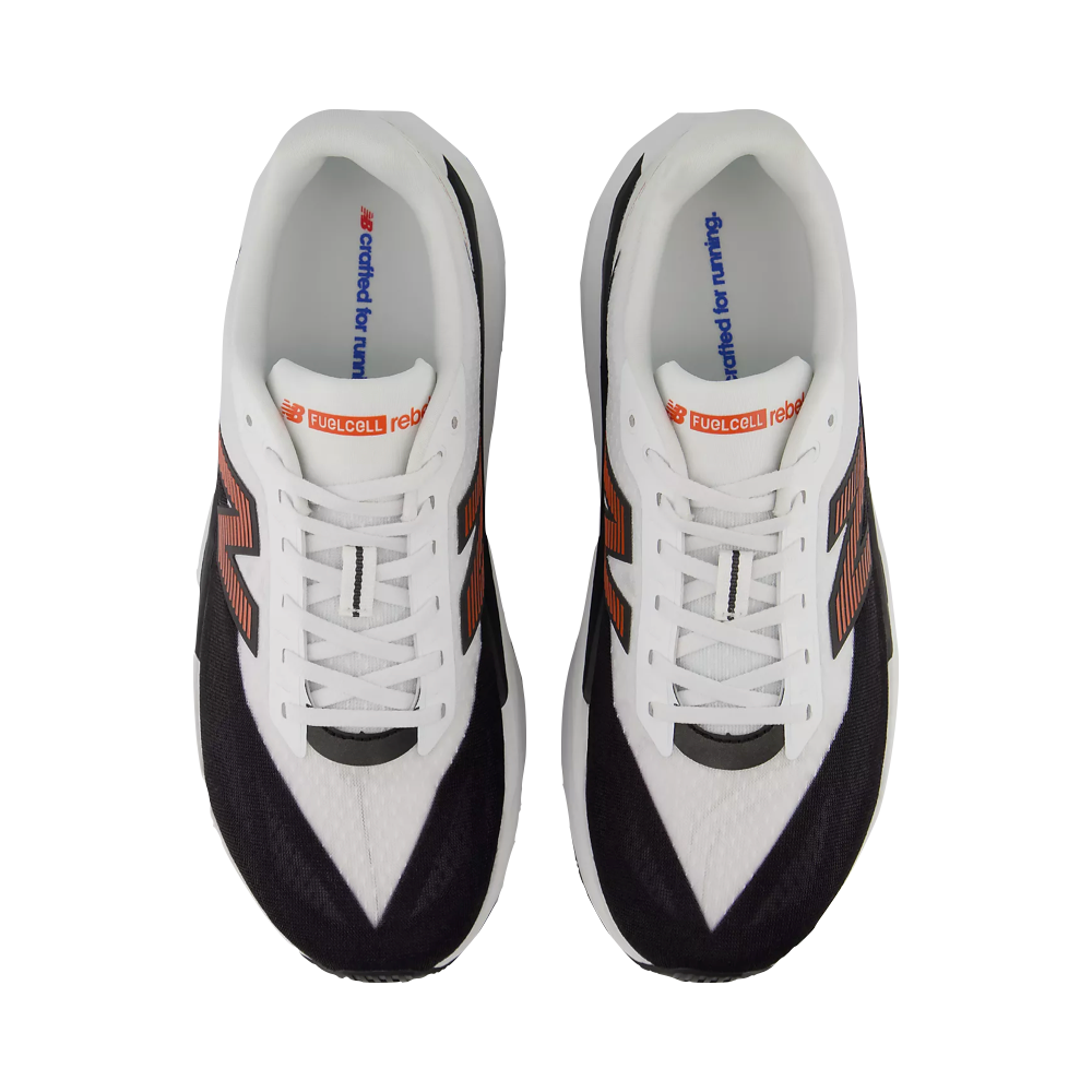 Top-down view of New Balance Fuel Cell Rebel v5 Sneaker for men.