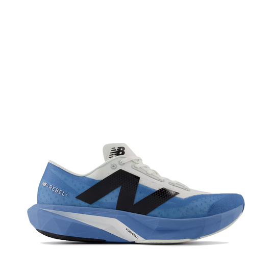 Side (right) view of New Balance Fuelcell v4 for men.