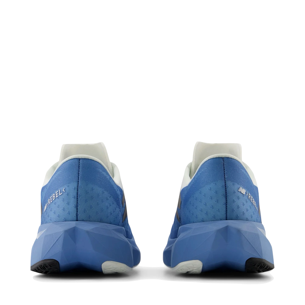 Back view of New Balance Fuelcell v4 for men.