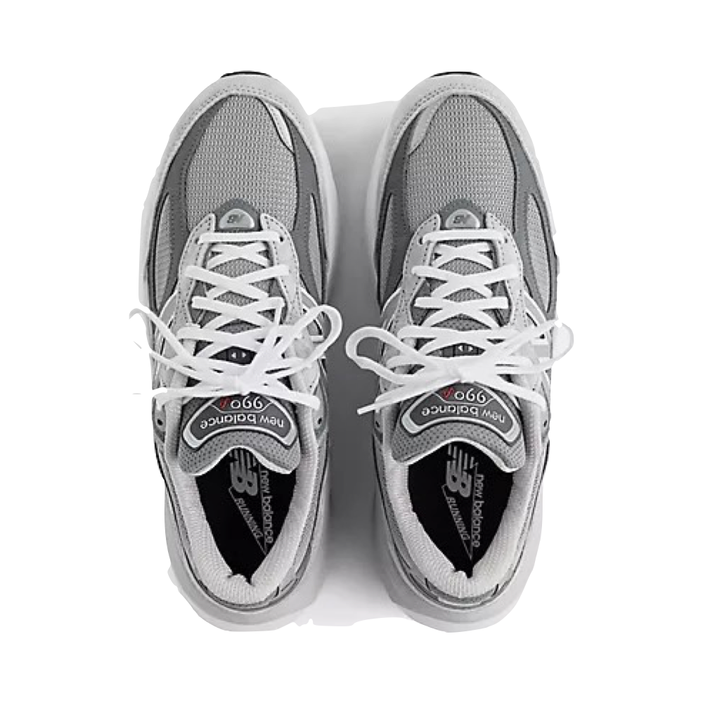 Top-down view of New Balance MADE in USA 990v6 Sneaker for men.