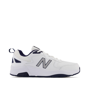 New Balance Men's MX857V3 Sneaker in White/Navy