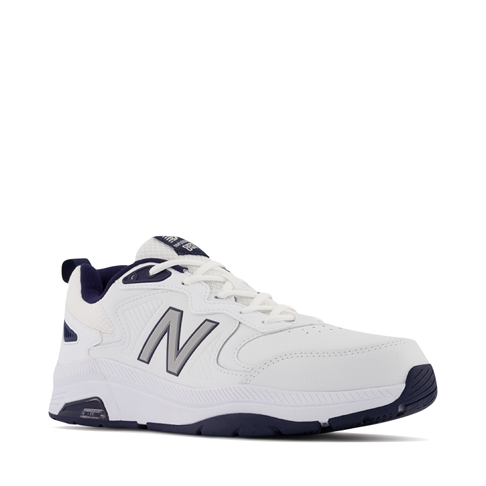 New Balance Men's MX857V3 Sneaker (White/Navy)