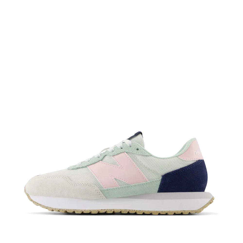 Side (left) view of New Balance 237 Sneaker for women.