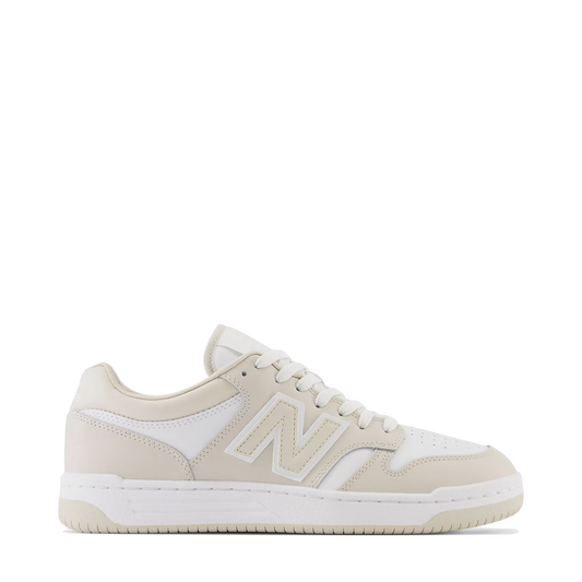 Side (right) view of New Balance 480 Sneaker for women.