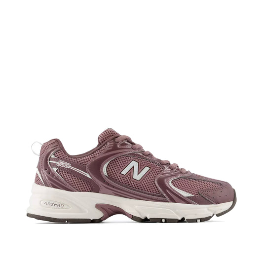 Side (right) view of New Balance 530 Lifestyle Sneaker for women.