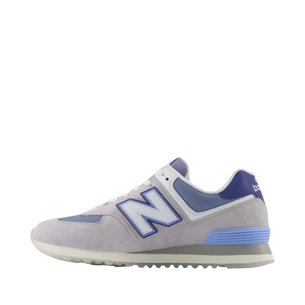 Side (left) view of New Balance 574 Sneaker for women.