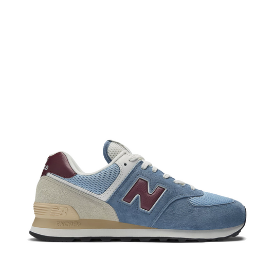Side (right) view of New Balance 574 Sneaker for women.