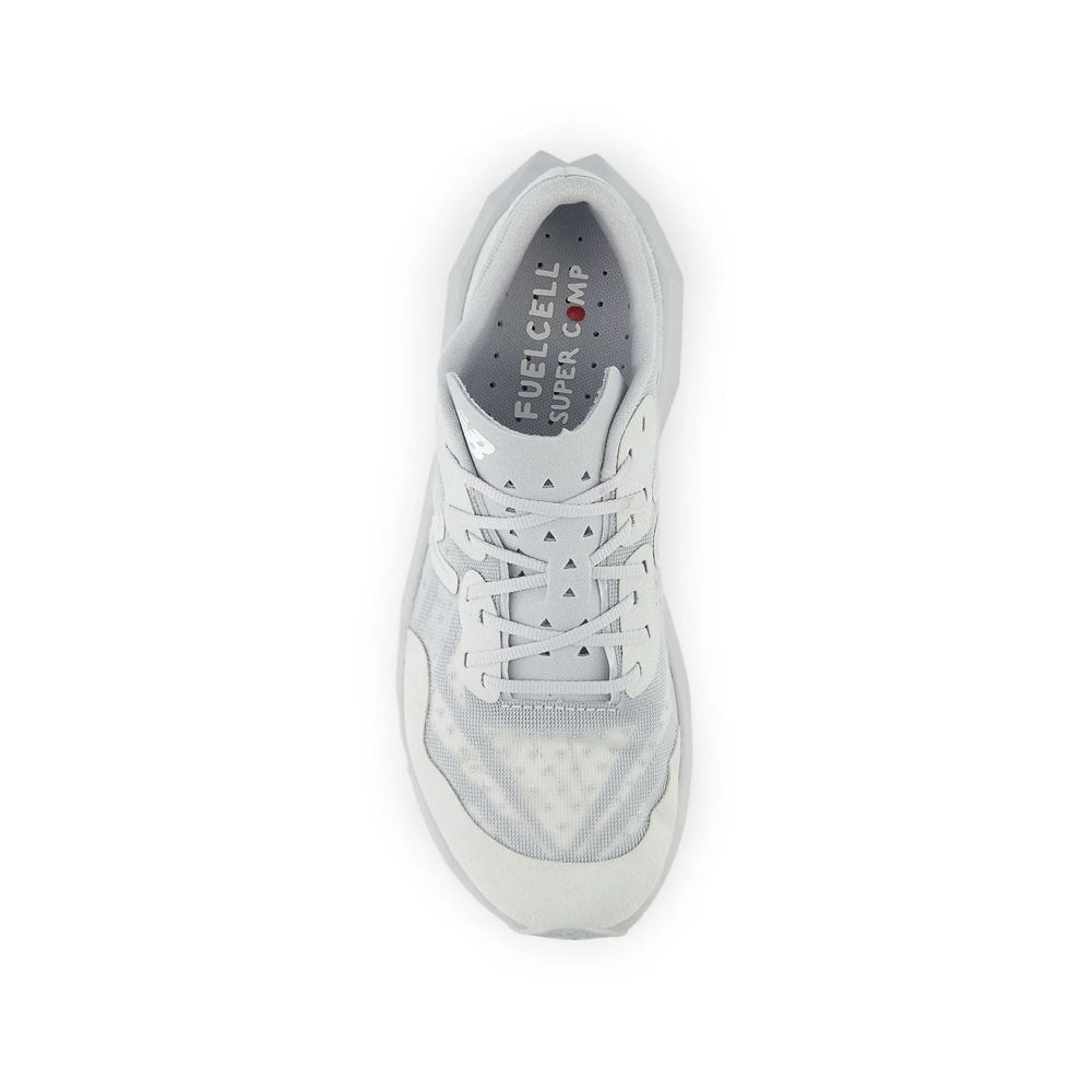 Top-down view of New Balance District Vision x New Balance Fuel Cell Super Comp Elite 4 Sneaker for women.