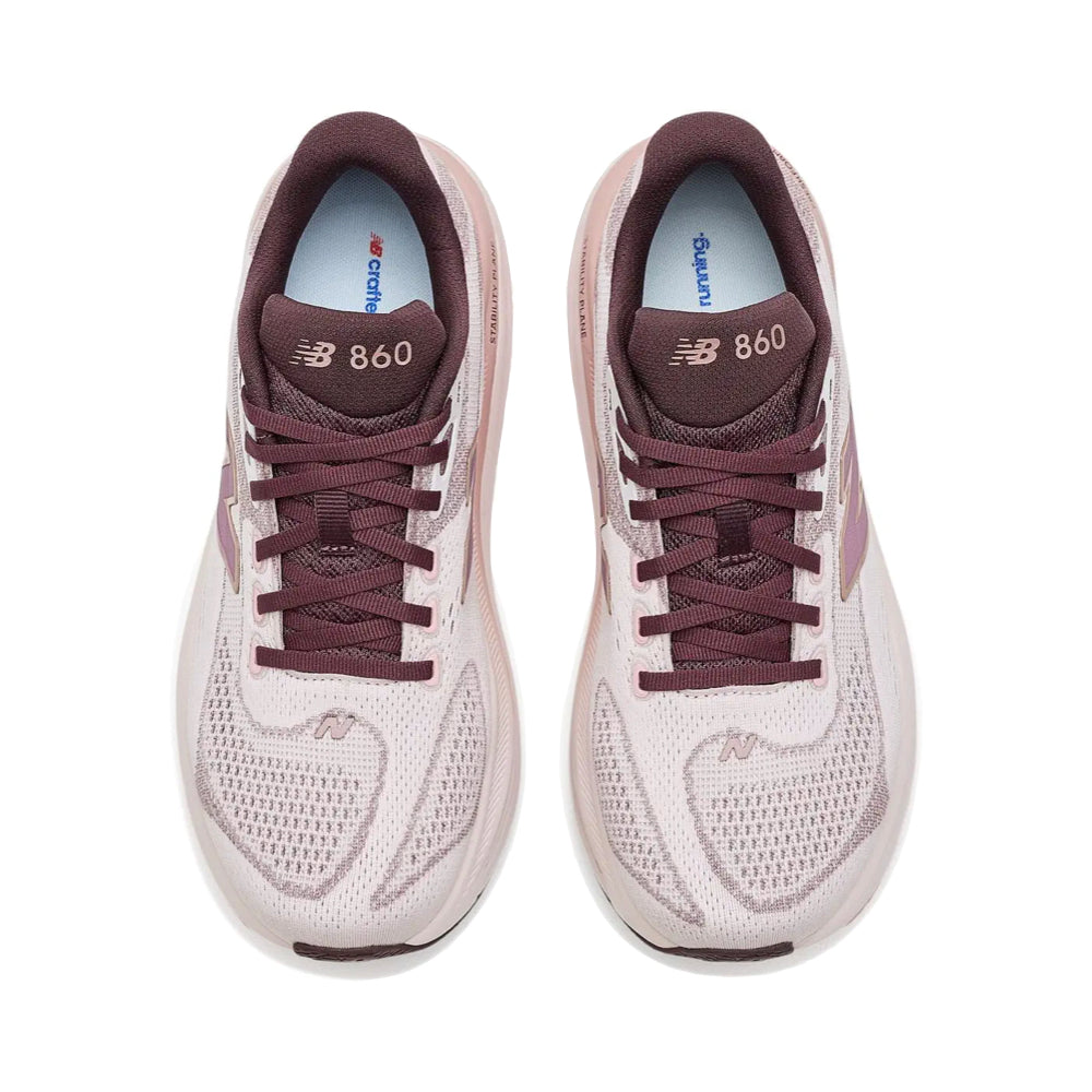 New Balance Women's Fresh Foam X 860v15 Sneaker in Pink Salt with Pebble