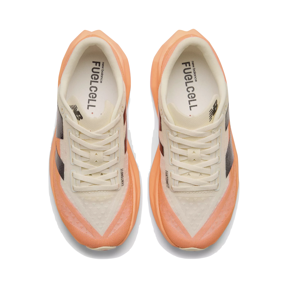 Top-down view of New Balance Fuelcell Rebel v4 Sneaker for women.