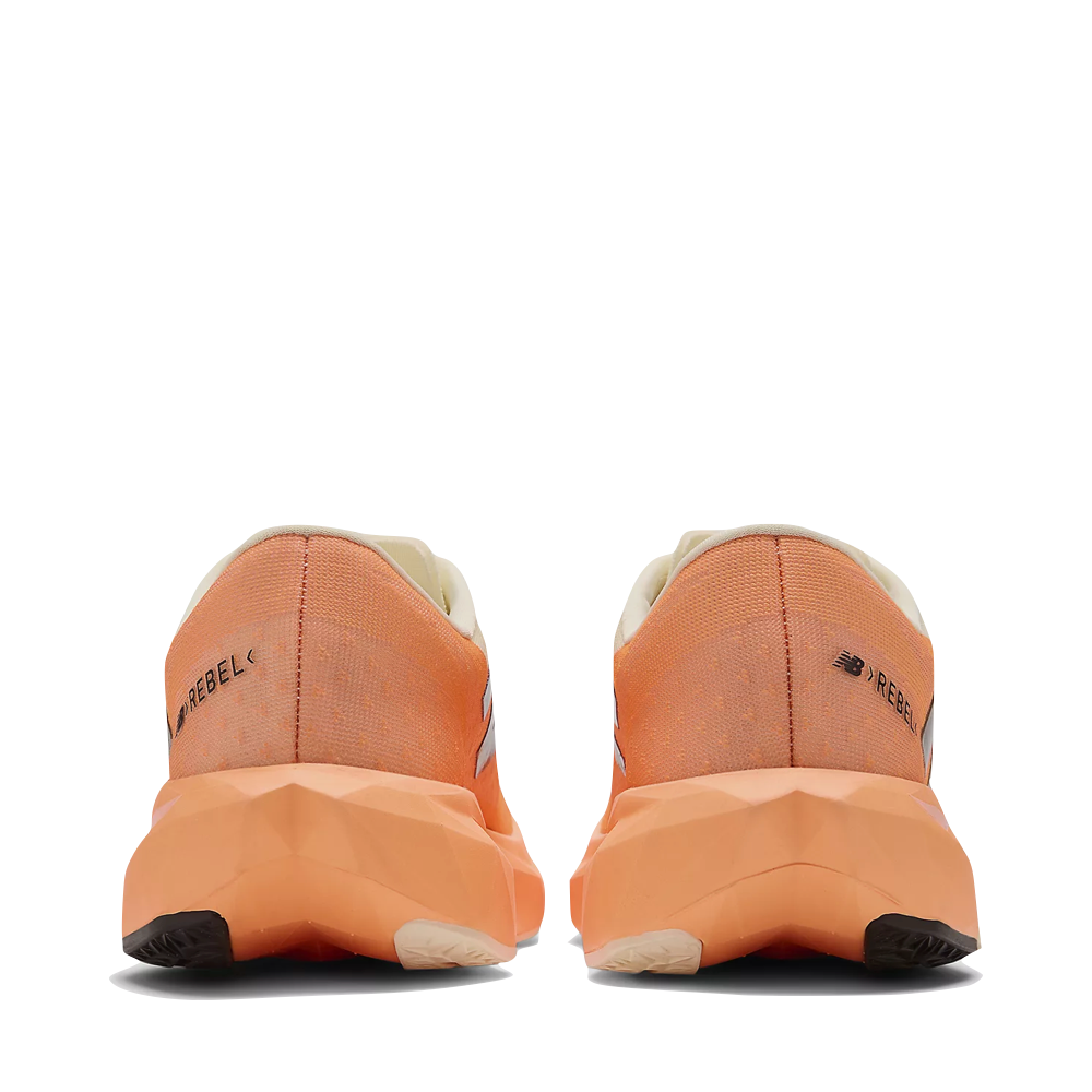 Back view of New Balance Fuelcell Rebel v4 Sneaker for women.