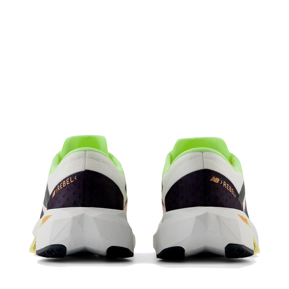 Back view of New Balance Fuel Cell Rebel v4 Sneaker for women.
