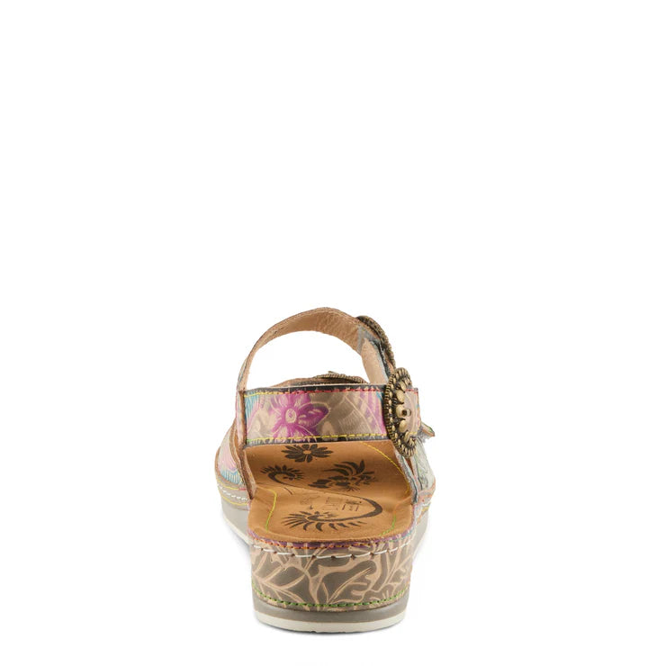 Spring Step Women's Offtrak Sandal in Grey Multi