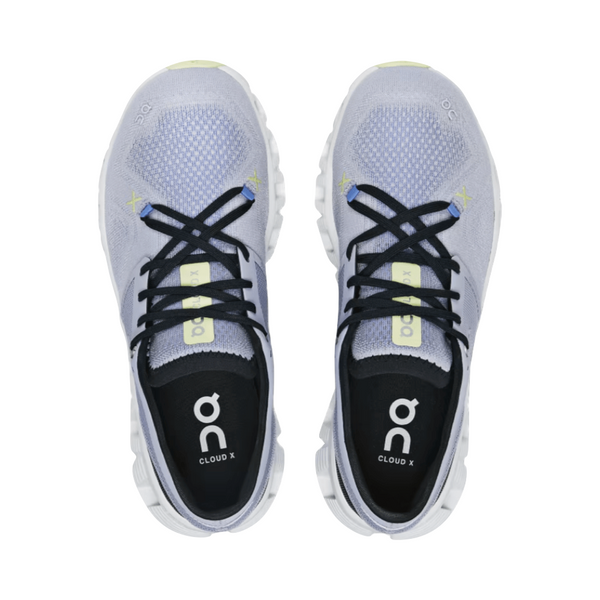 On Women's Cloud X3 Training Sneaker in Nimbus/Alloy