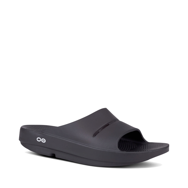 OOfos OOahh Slide Sandal in Black