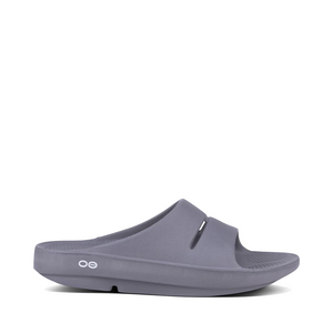OOfos OOahh Slide Sandal in Slate