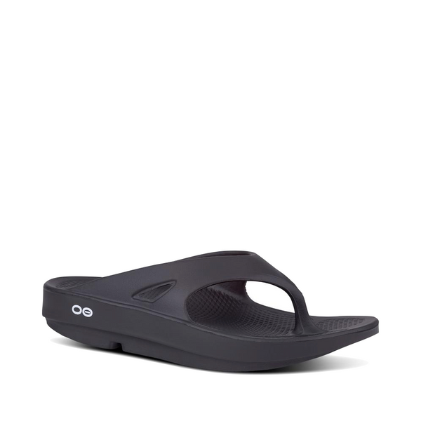 OOfos OOriginal Thong Sandal in Black