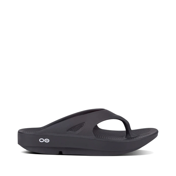 OOfos OOriginal Thong Sandal in Black