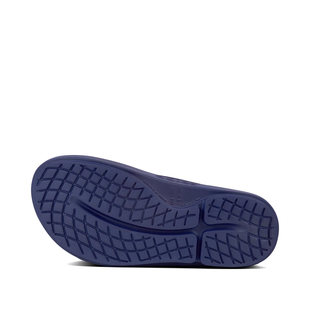 Bottom view of OOfos OOriginal Thong Sandal. 