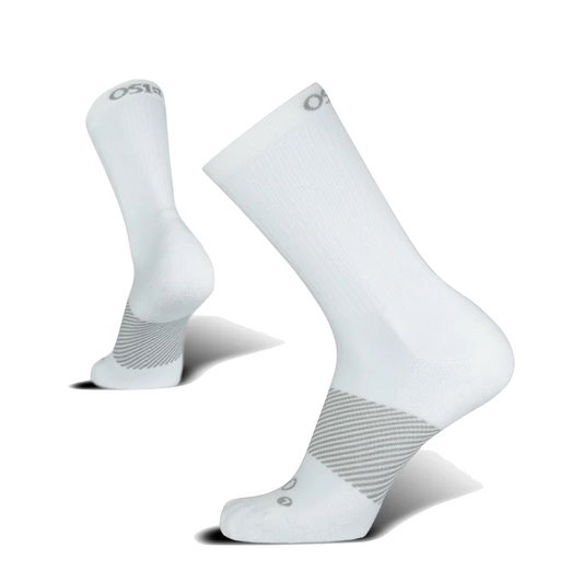 Side and Bottom view of OS1st Wicked Comfort Crew Socks.