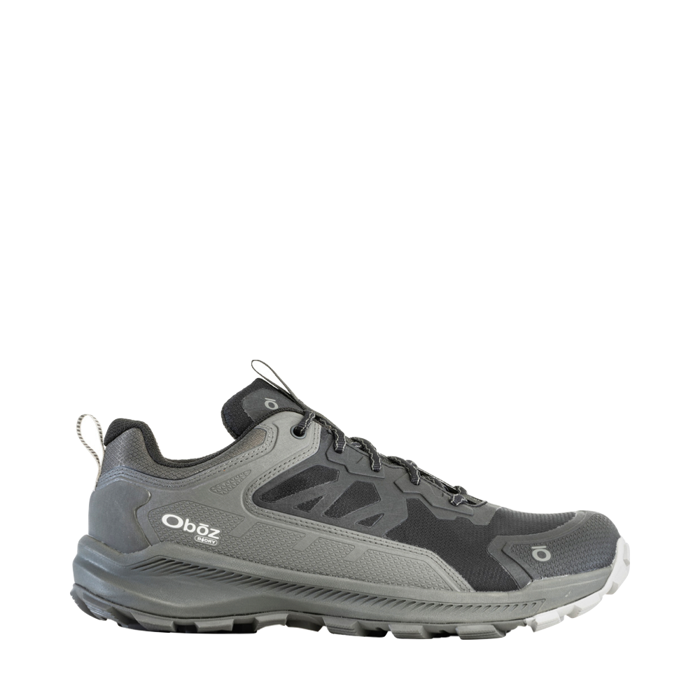 Side (right) view of Oboz Katabatic Low Waterproof Hiker for men.