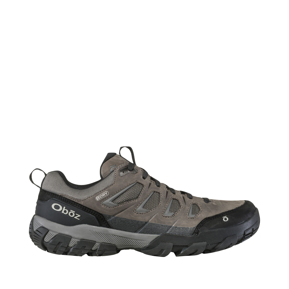 Oboz Men's Sawtooth X Low Waterproof Hiker in Charcoal â V&A Bootery INC