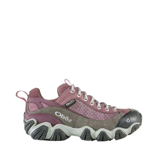 Oboz Women's Firebrand II Low Waterproof Hiker in Lilac