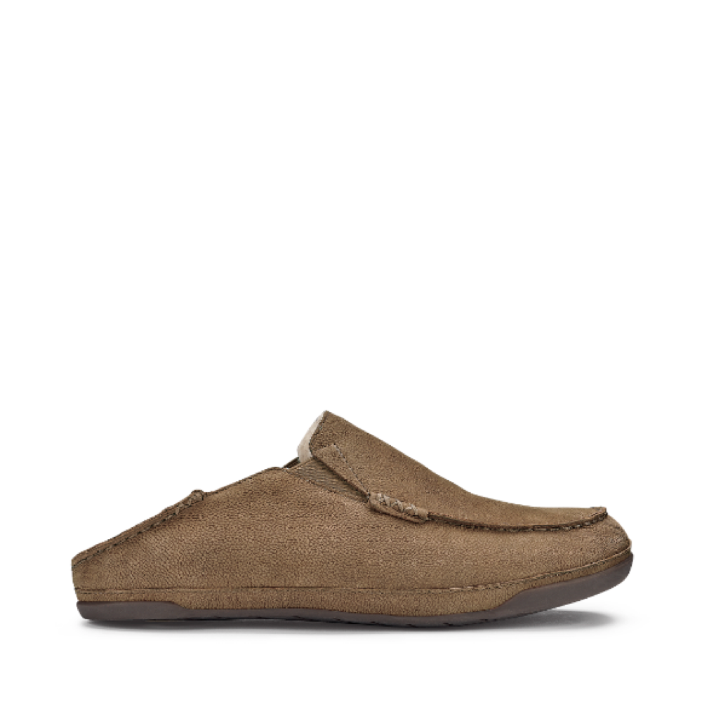 OluKai Men's Kipuka Hulu Slipper in Toffee