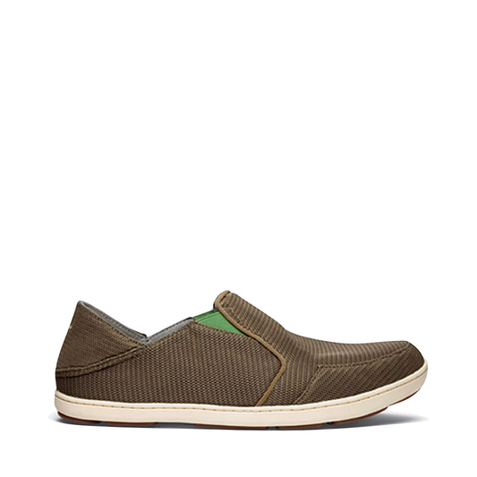 Side (right) view of OluKai Nohea Mesh Slip On for men.