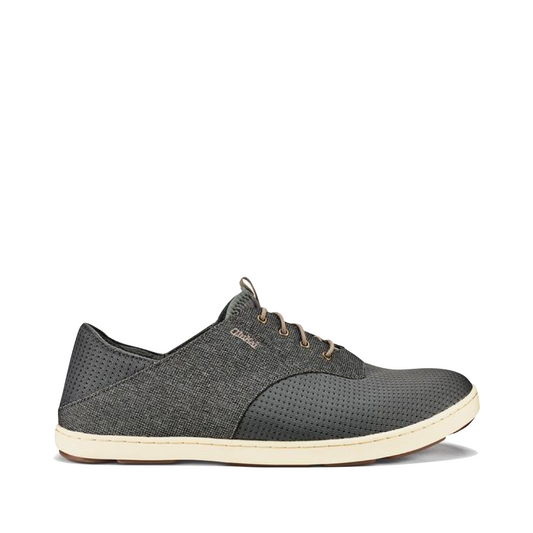 Side (right) view of OluKai Nohea Moku Mesh Slip On for men.