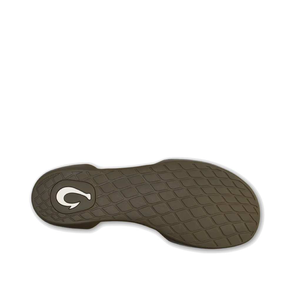 Bottom view of OluKai Puku'i Slipper for men.