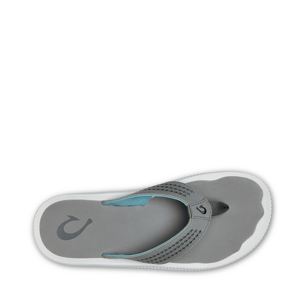 OluKai Men's Ulele Thong Flip Sandal in Stone