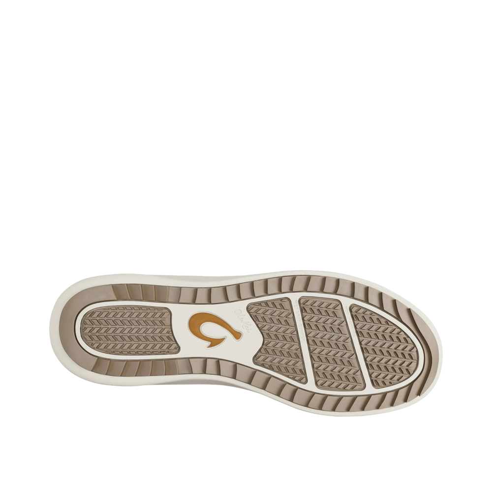 Bottom view of OluKai Kamau Waterproof Slip On Lined Boot for women.