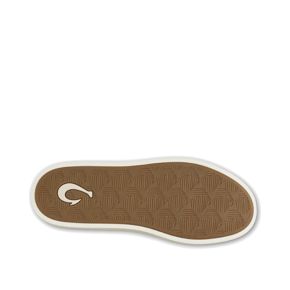 Bottom view of OluKai Pehuea Cozy Sneaker for women.