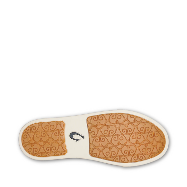 OluKai Women's Pehuea Pa‘i Slip On Mesh Sneaker in Silt Beige