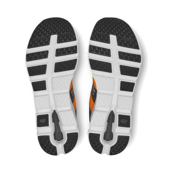 On Men's Cloudrunner Sneaker in Frost/Tumeric
