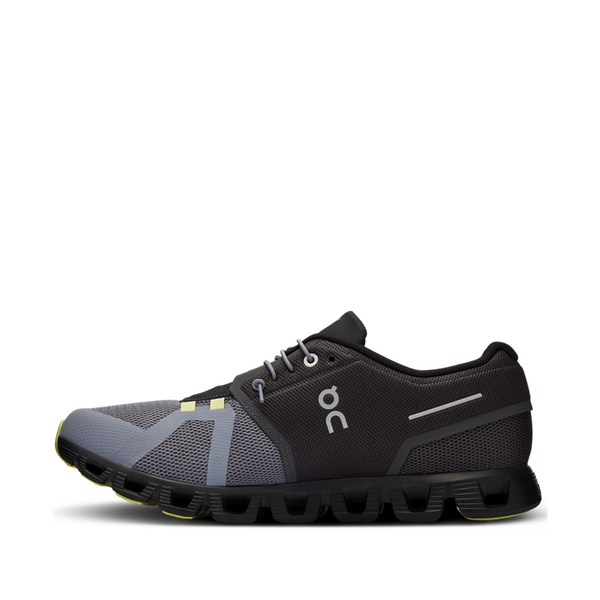 On Men's Cloud 5 Sneaker in Magnet/Fossil