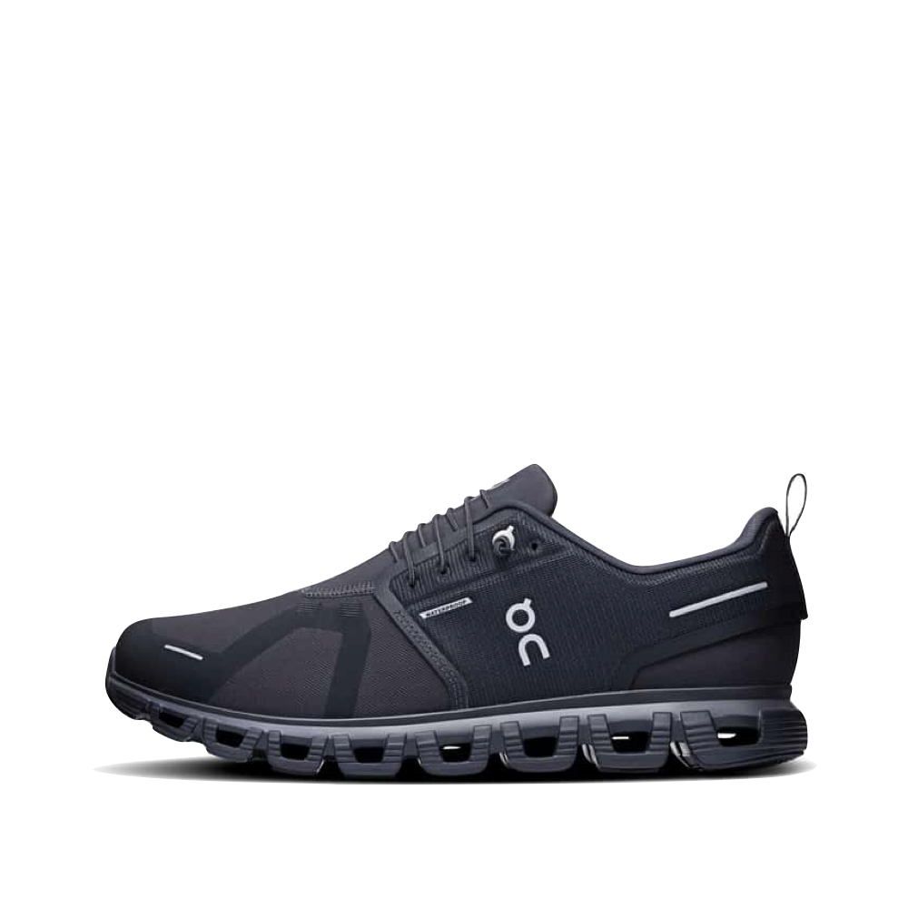 Side (left) view of On Cloud 6 Waterproof Sneaker for men.