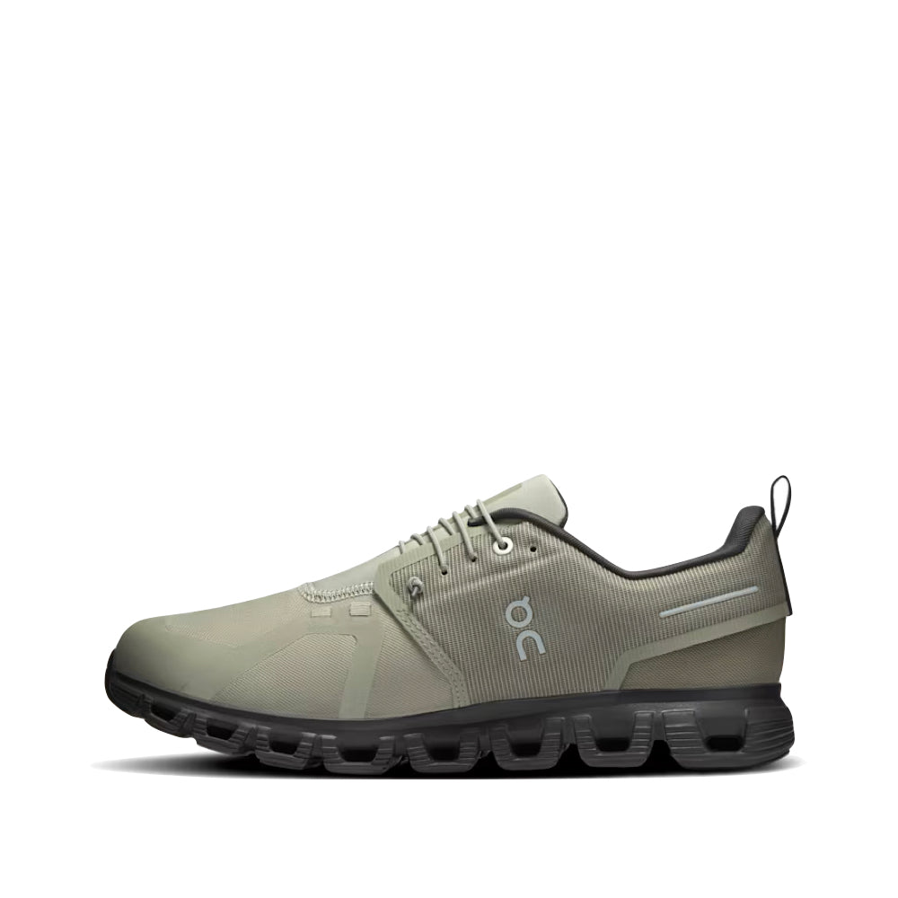 Side (left) view of On Cloud 6 Waterproof Sneaker for men.