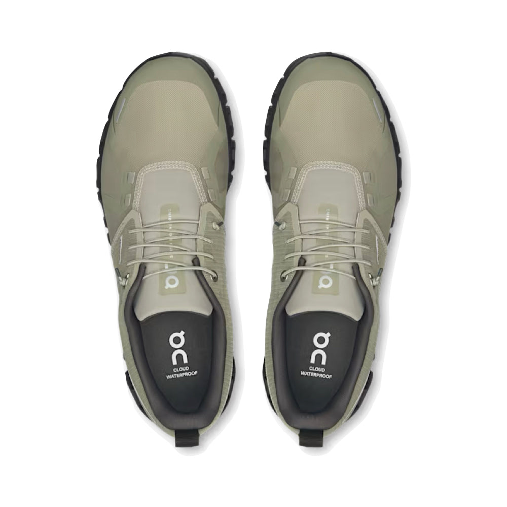 Top-down view of On Cloud 6 Waterproof Sneaker for men.