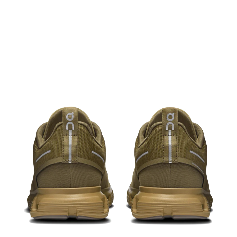 Back view of On Cloud 6 Waterproof Sneaker for men.