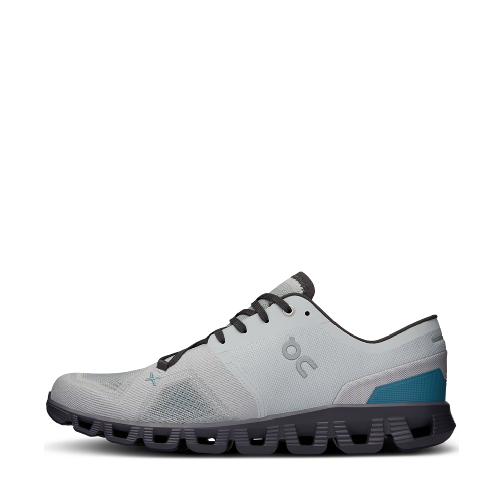 On Men's Cloud X3 Training Sneaker in Glacier/Iron