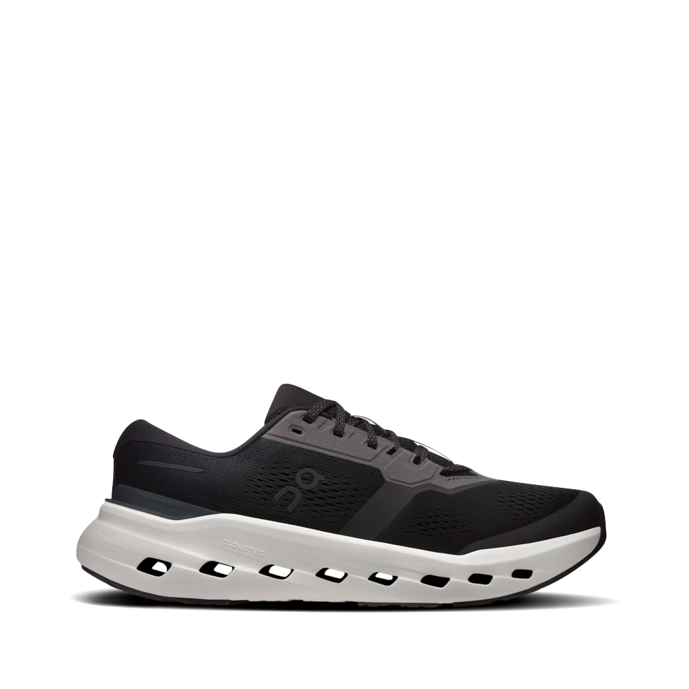 Side (right) view of On Cloudrunner 3 Sneaker for men.