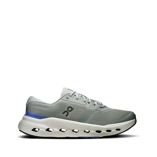 Side (right) view of On Cloudrunner 3 Sneaker for men.