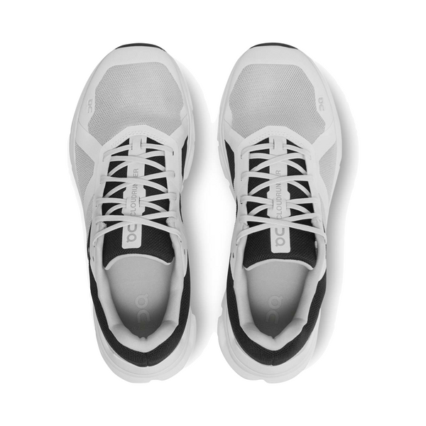 On Men's Cloudrunner Sneaker in Glacier/Black