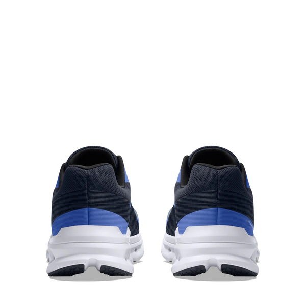 On Men's Cloudrunner Sneaker in Metal/Midnight