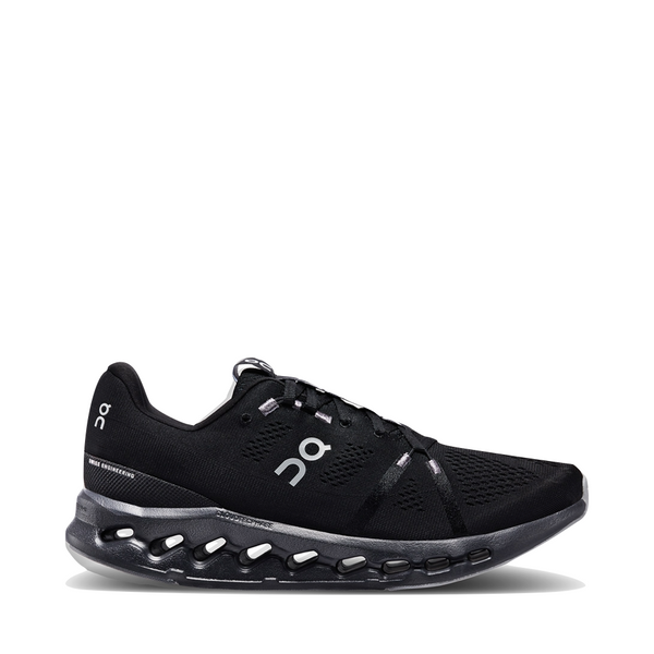 On Men's Cloudsurfer Running Sneaker in All Black