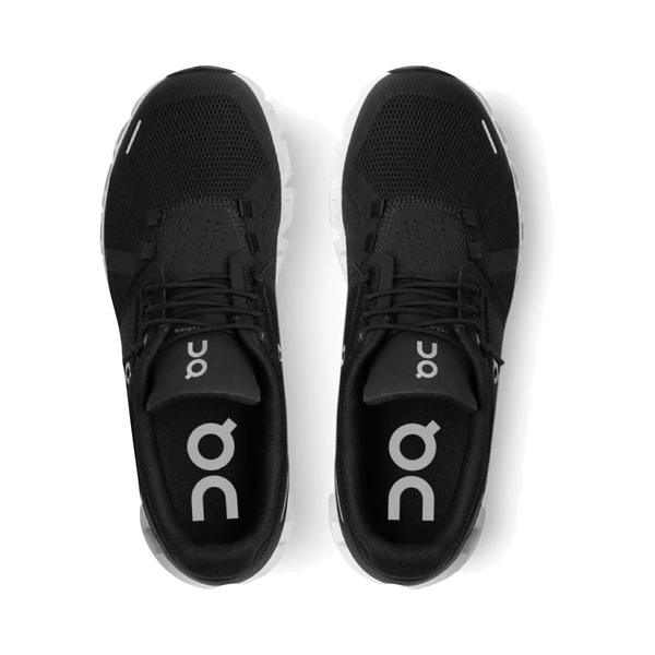 On Women's Cloud 5 Sneaker in Black/White