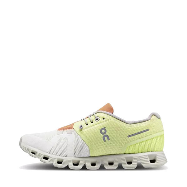 On Women's Cloud 5 Sneaker in Hay/Ice